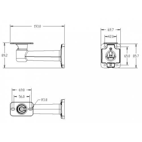 DAHUA DH-PFB603W Кронштейн