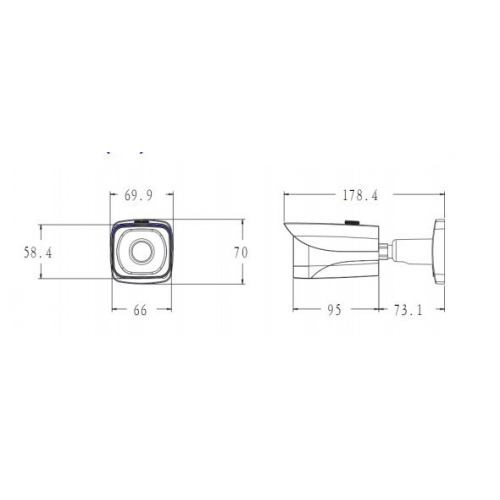 DAHUA DH-HAC-HFW2100EP-0600B HD камера